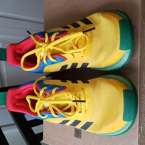 Size 4 Adidas Lego running sneakers